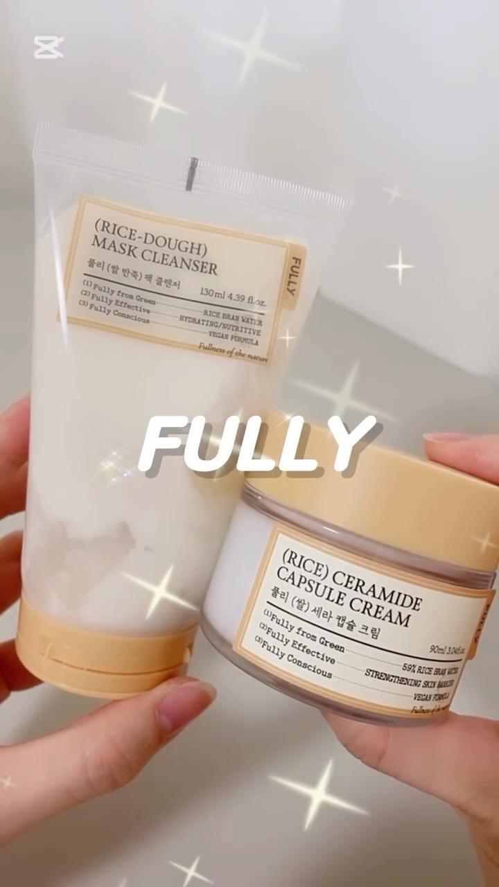 米PDRNマスククレンザー/FULLY/洗顔フォームの人気ショート動画