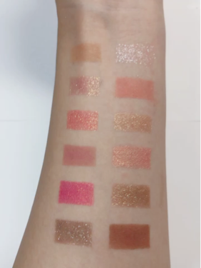 バレンタインボックス2 ピーチパレット/VAVI MELLO/アイシャドウパレットを使ったクチコミ（3枚目）