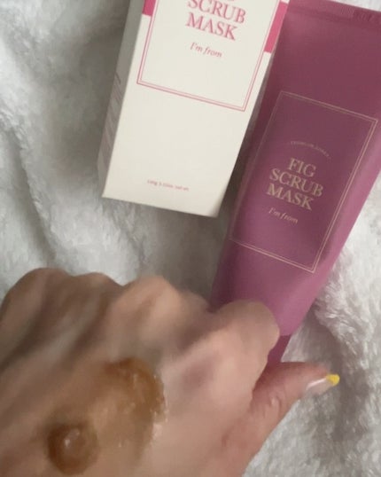 フィグスクラブマスク/I'm from/スクラブ・ゴマージュを使ったクチコミ(3枚目)