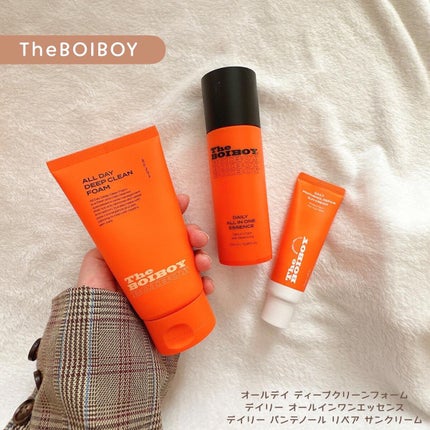 TheBOIBOY デイリー オールインワンエッセンスのクチコミ「〖TheBOIBOY〗
オールデイ ディープクリーンフォーム
デイリー オールインワンエッセン.....」(1枚目)