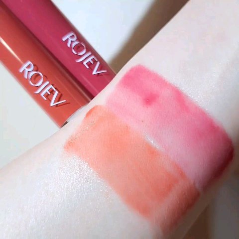 LIP PLUMPER GLAZE TINT/ROJEV/口紅を使ったクチコミ（2枚目）