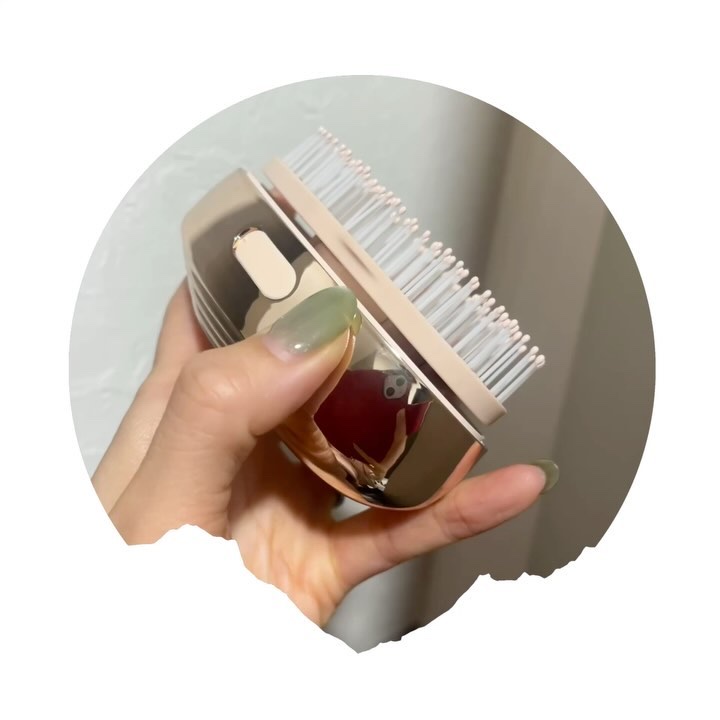 グロウケアブラシ/ANLAN/ヘアブラシを使ったクチコミ（3枚目）