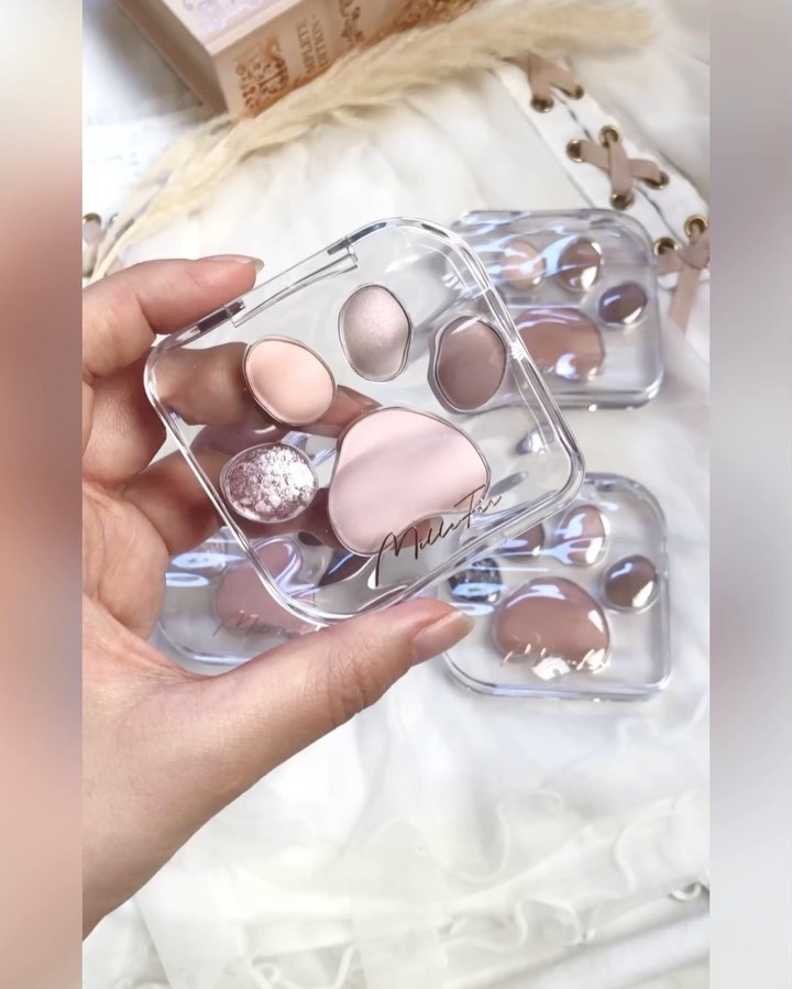 ミャオパウズアイシャドウパレット/MilleFée/アイシャドウパレットを使ったクチコミ（3枚目）