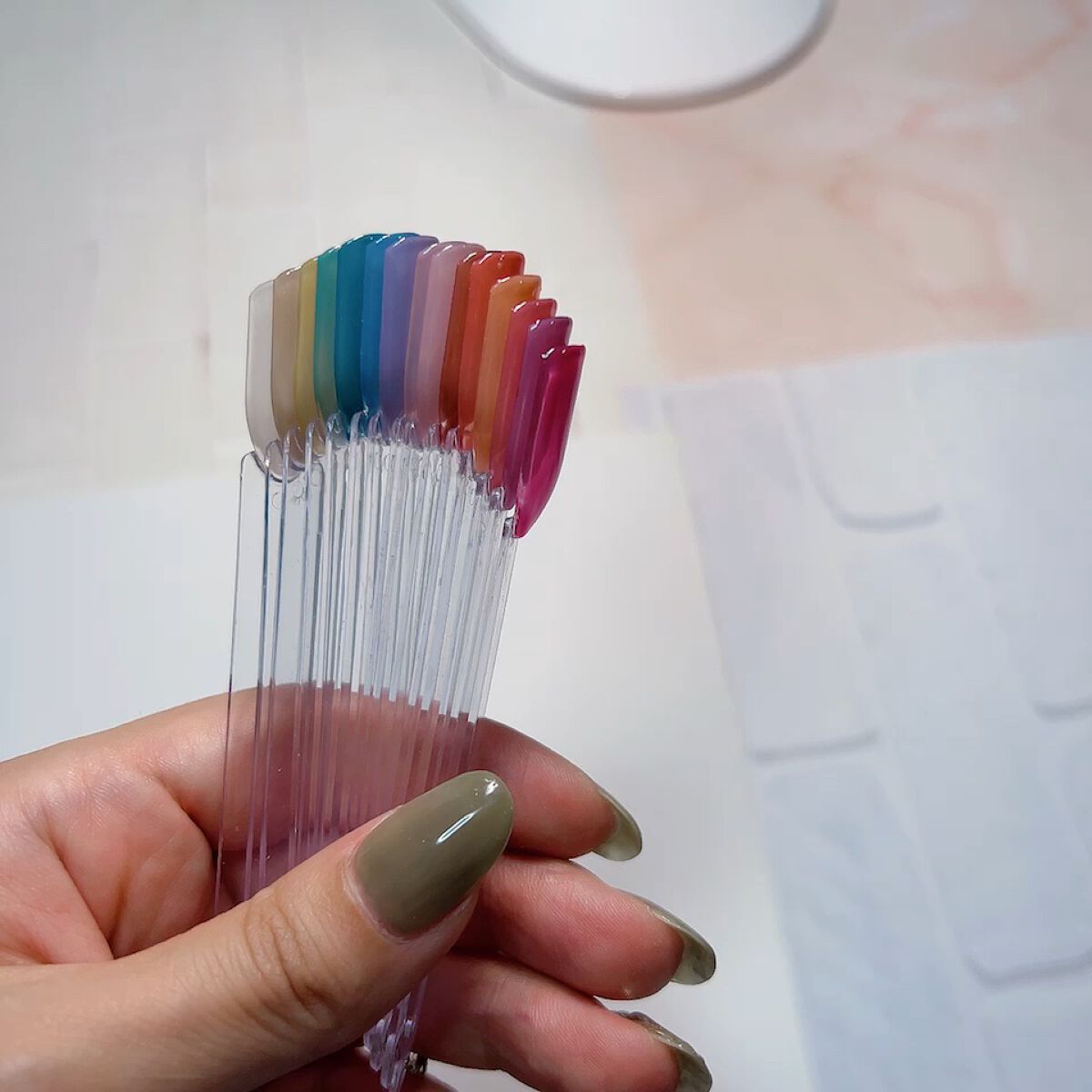 トリコカラージェル/ARKEY TOKYO/ジェルネイルを使ったクチコミ（1枚目）