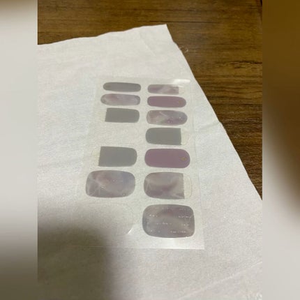 貼るジェルネイル/セリア/ネイルシールの人気ショート動画