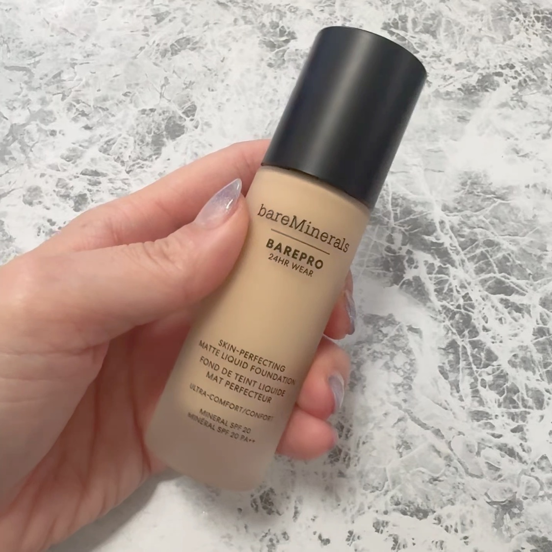 ベアプロ 24HR リキッド ファンデーション/bareMinerals/リキッドファンデーションの動画クチコミ2つ目