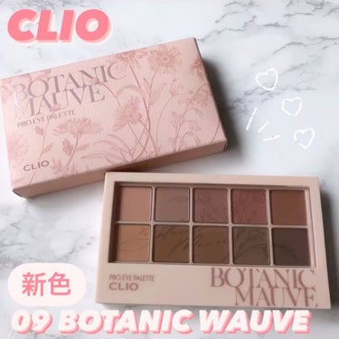 プロ アイ パレット 09 BOTANIC MAUVE(AD)/CLIO/パウダーアイシャドウを使ったクチコミ（1枚目）