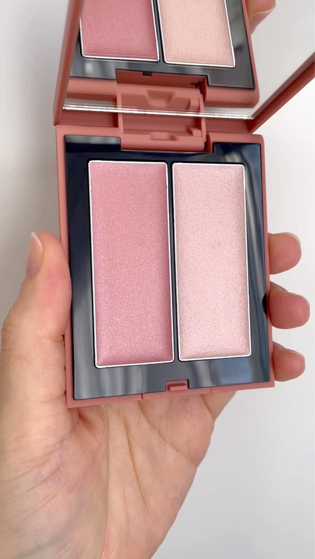 THREE シマリング グロー デュオ/THREE/クリームハイライトを使ったクチコミ（3枚目）