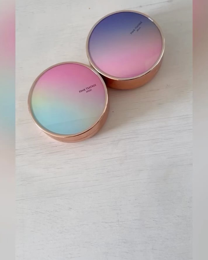 ピンクティーツリーカバープライマークッション/APLIN/クッションファンデーションを使ったクチコミ（2枚目）