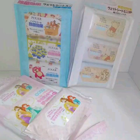 ミニウエットシート/セリア/ティッシュを使ったクチコミ（2枚目）