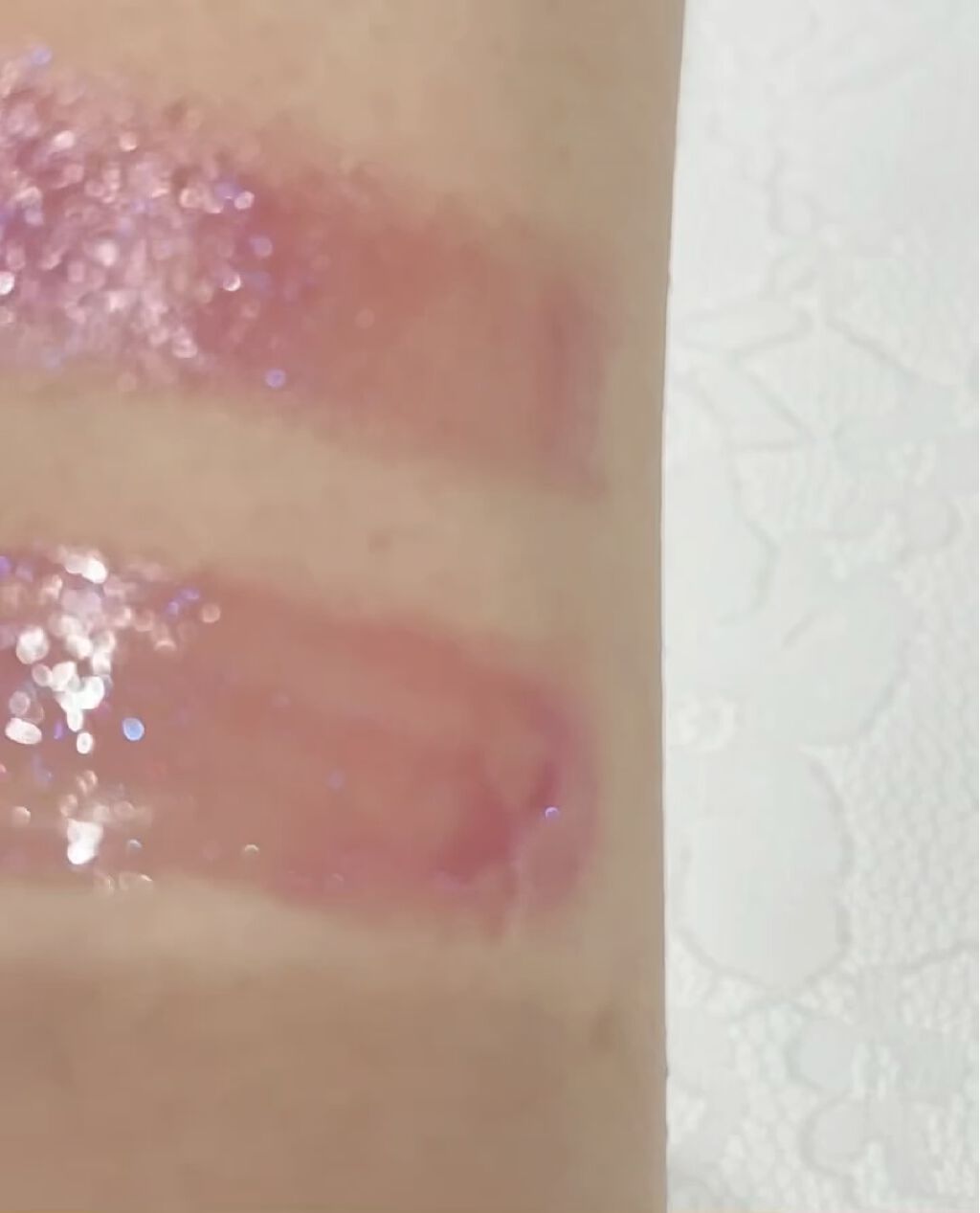 Blooming Kitty リップオイルB/DAISO/リップグロスを使ったクチコミ（3枚目）