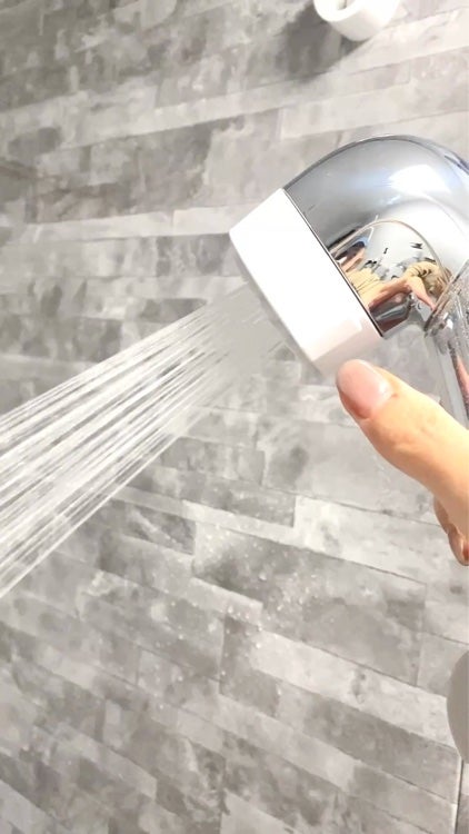 ミラブル潤/ミラブル/シャワーヘッドの動画クチコミ1つ目