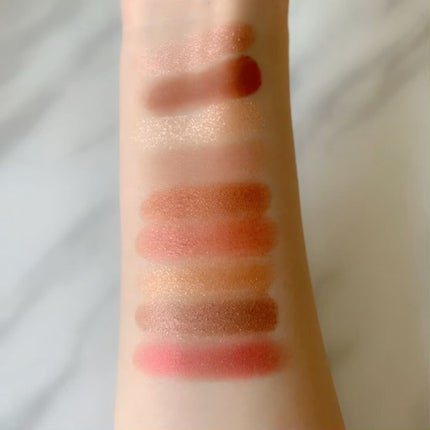 サマーソルスティス アイシャドーパレット/NARS/アイシャドウパレットを使ったクチコミ(4枚目)