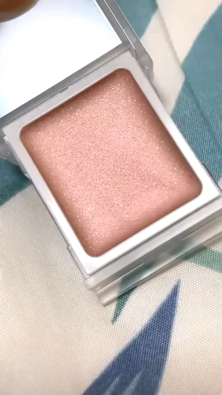 アイカラー　クリームタイプ ピンクベージュ/無印良品/ジェル・クリームアイシャドウを使ったクチコミ（1枚目）