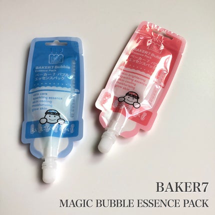 マジックバブルエッセンスパックMINI/BAKER7/シートマスク・パックの人気ショート動画