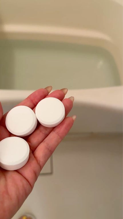 薬用 HOT TAB WELLNESS /HOT TAB/炭酸系入浴剤を使ったクチコミ(4枚目)