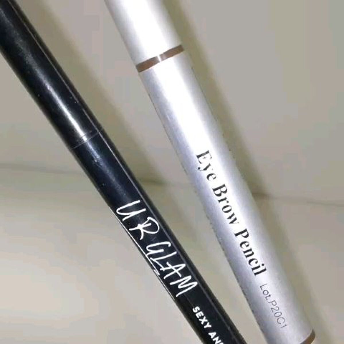 だ円芯 アルミ アイブローペンシル/DAISO/アイブロウペンシルを使ったクチコミ（1枚目）