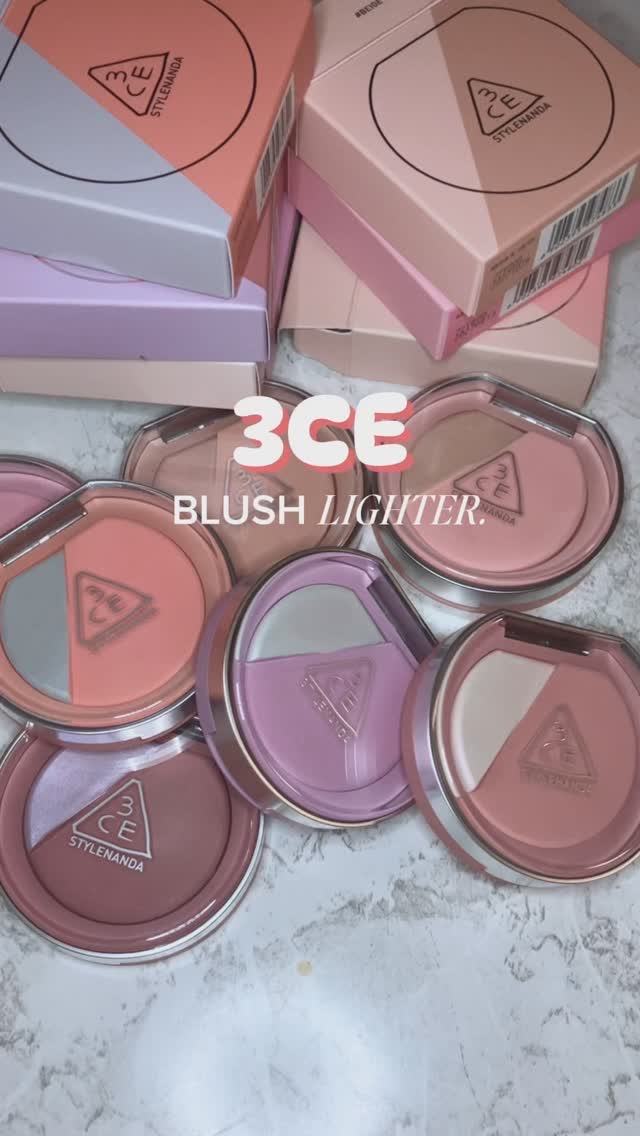 3CE ブラッシュライター/3CE/パウダーチークを使ったクチコミ（1枚目）