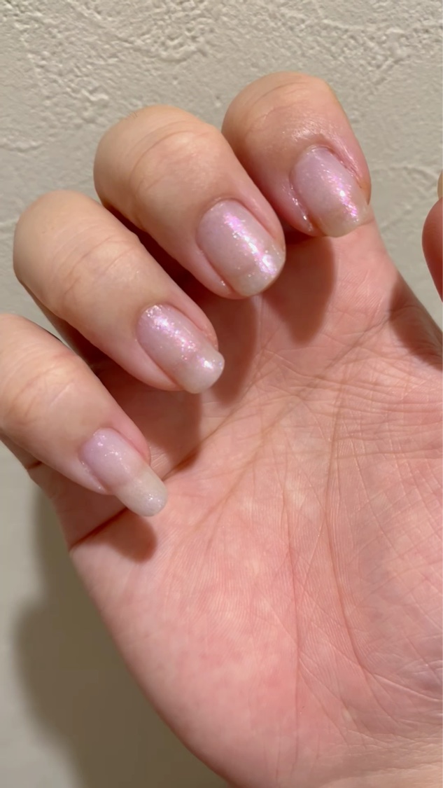 ネイルファンデーション/パラドゥ/マニキュアを使ったクチコミ（3枚目）