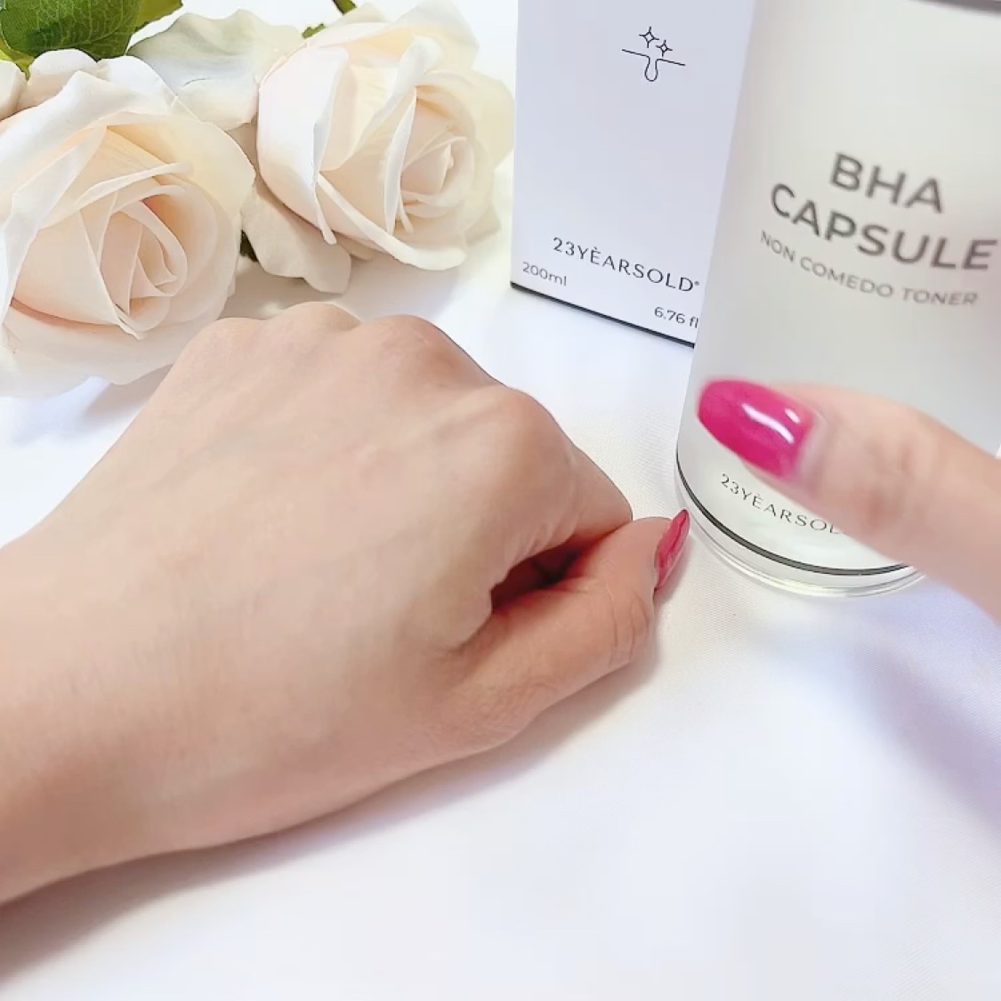 BHA CAPSULE NON COMEDO TONER/23years old/化粧水を使ったクチコミ（3枚目）