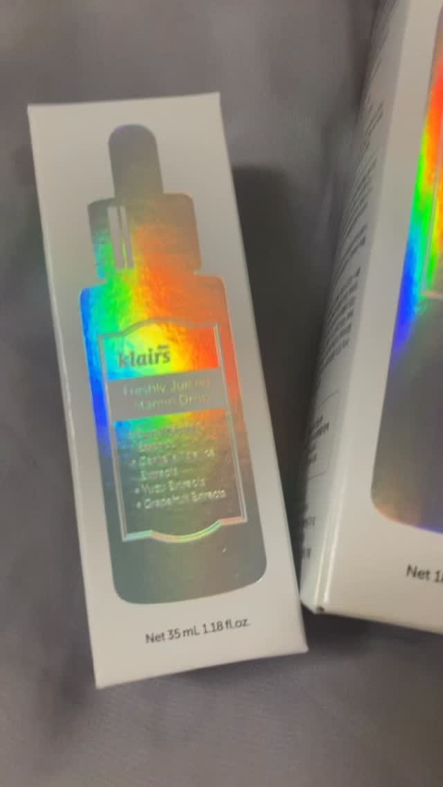 フレッシュリージュースドビタミンドロップ(35ml)/Klairs/美容液を使ったクチコミ（1枚目）