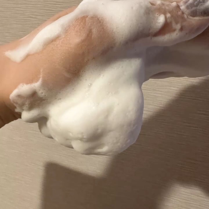 うるおい洗顔/カウブランド無添加/洗顔フォームを使ったクチコミ（3枚目）