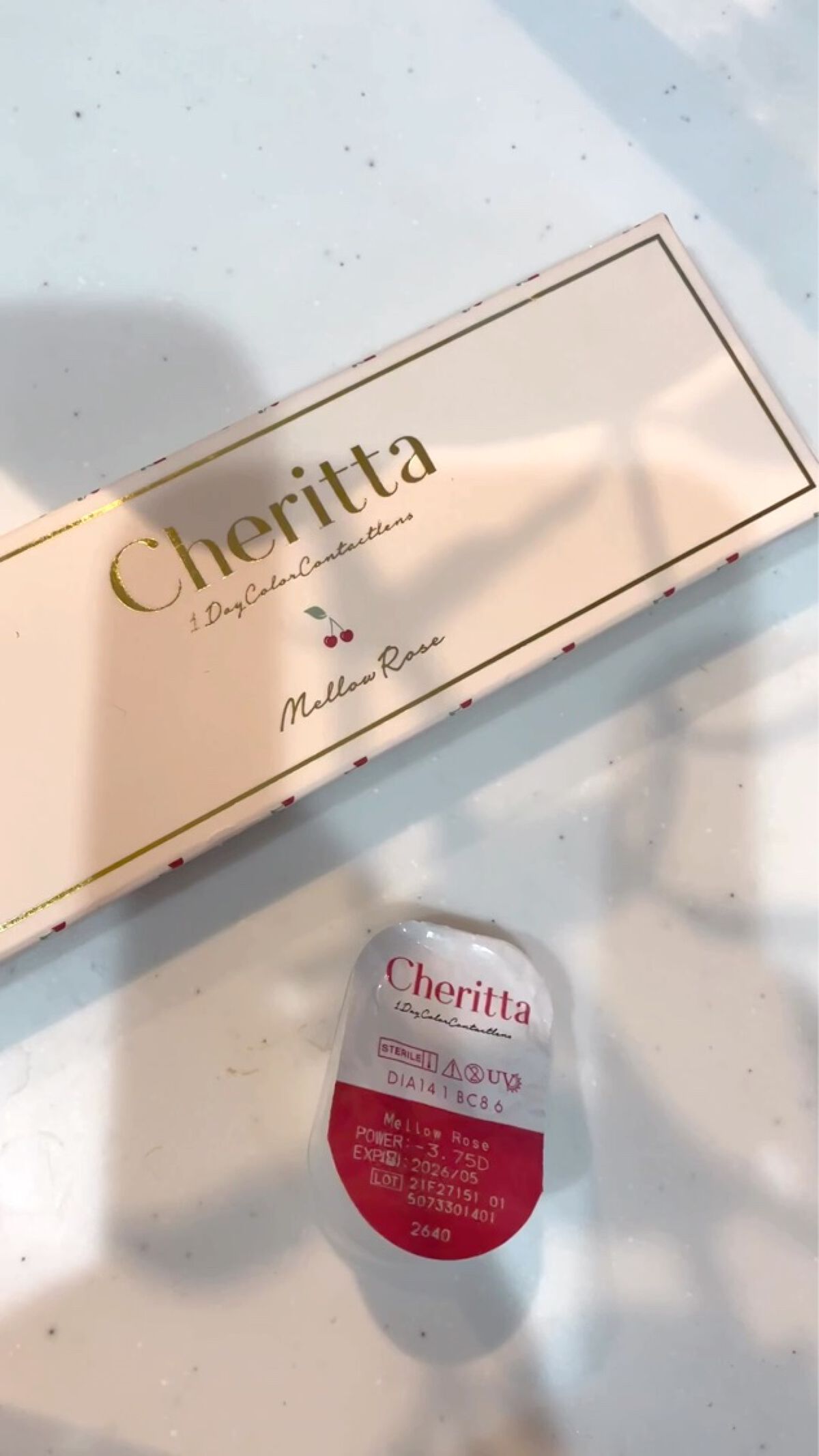 Cheritta 1day/Cheritta/ワンデー（１DAY）カラコンの動画クチコミ3つ目