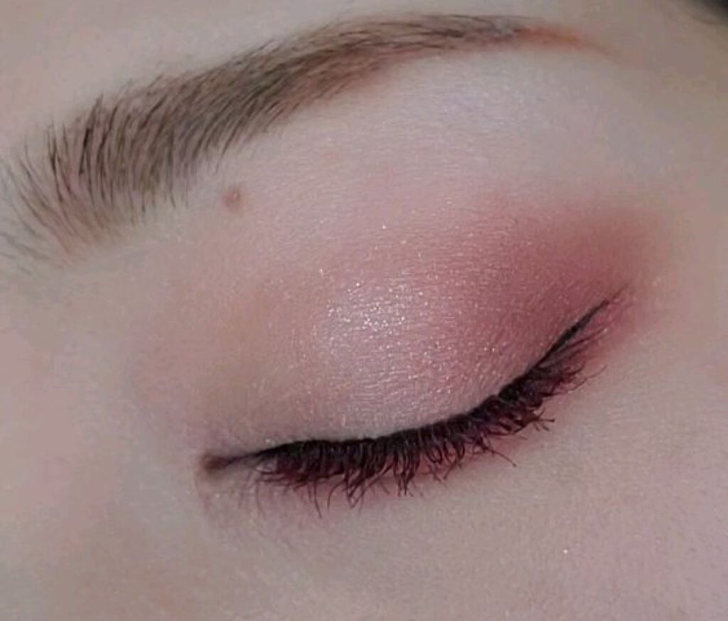 シャイニーシャドウ N/excel/単色アイシャドウを使ったクチコミ（1枚目）