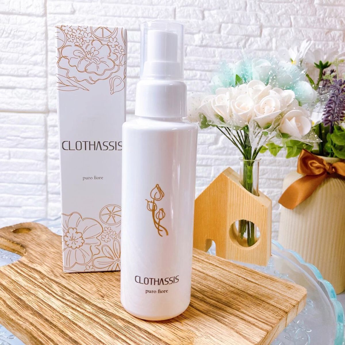 女性用育毛剤 puro fiore/CLOTHASSIS/頭皮ローションを使ったクチコミ（1枚目）