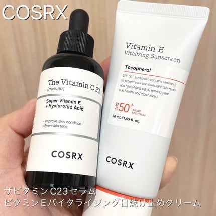 ビタミンEバイタライジングUVクリーム SFP50+/COSRX/日焼け止めクリームの人気ショート動画