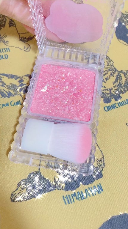 グロウフルールチークス/キャンメイク/パウダーチークを使ったクチコミ(1枚目)