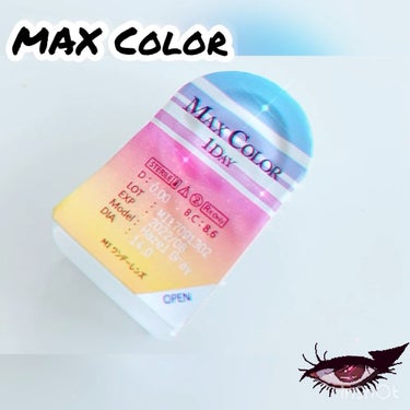 IT EYES/MAX COLOR/カラーコンタクトレンズの動画クチコミ1つ目