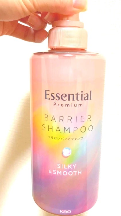 エッセンシャルプレミアム バリアシャンプー・コンディショナー シルキー&スムース/エッセンシャル/市販シャンプーの人気ショート動画