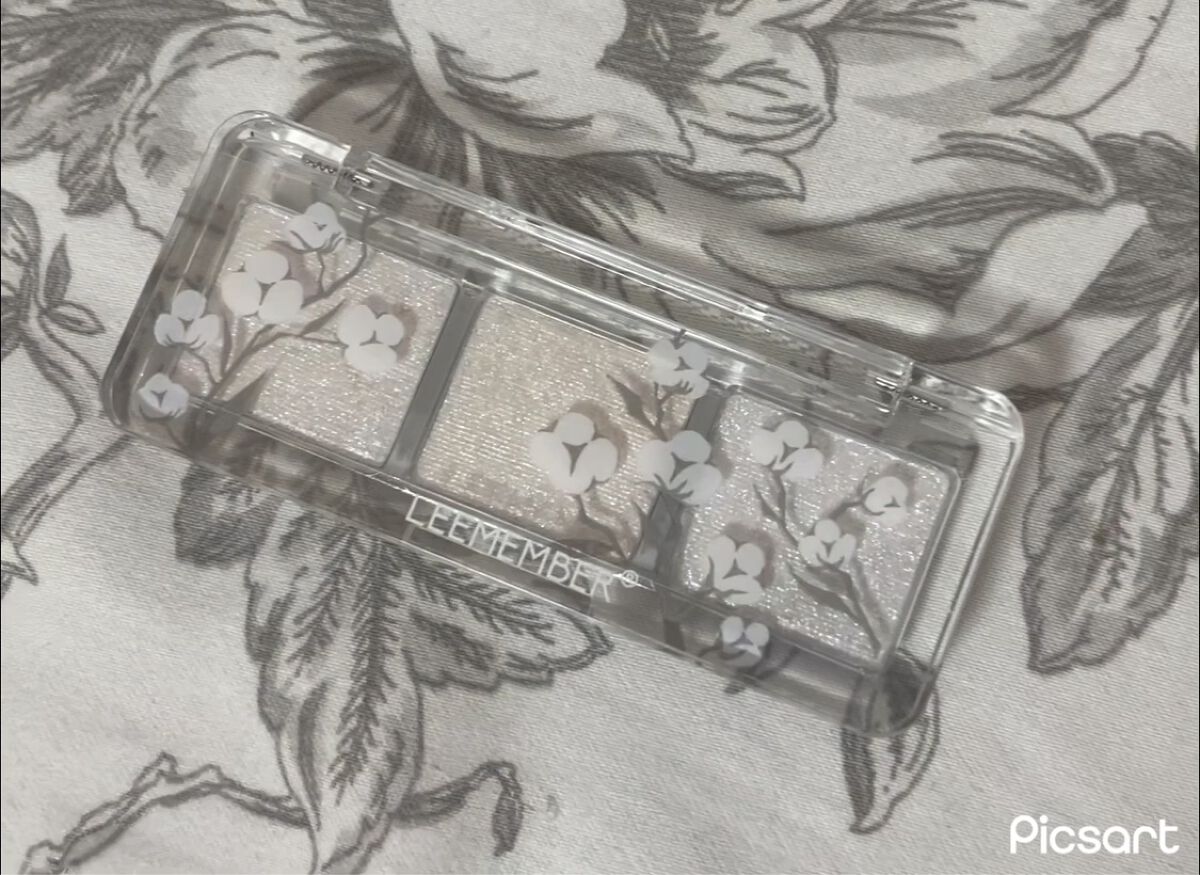 3色フローラアイパレット/LEEMEMBER/アイシャドウパレットを使ったクチコミ（1枚目）