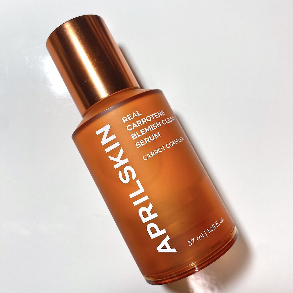 リアルカロテンブレミッシュクリアセラム/APRILSKIN/美容液の動画クチコミ4つ目