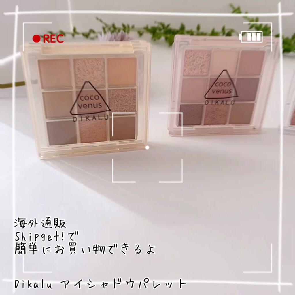 DIKALU cocovenus/DIKALU/アイシャドウパレットの動画クチコミ1つ目