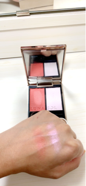 カラーリンググレイズ/LUNASOL/パウダーチークを使ったクチコミ(2枚目)