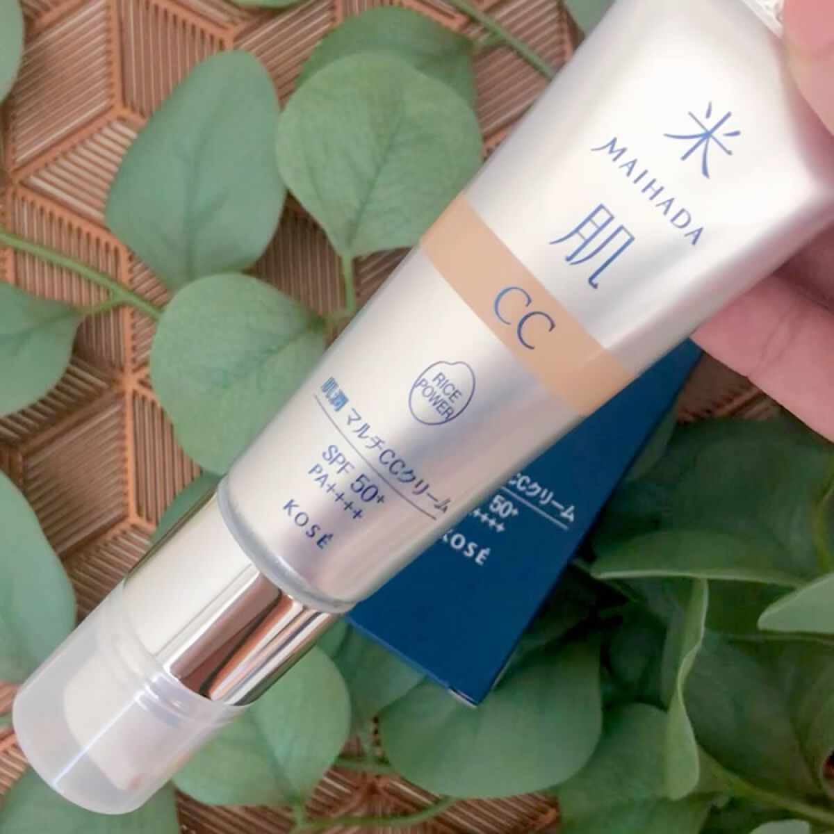 肌潤　マルチCCクリーム/米肌/CCクリームを使ったクチコミ（2枚目）