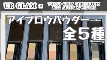 アイブロウパウダー (TOKYO GIRLS COLLECTION)/U R GLAM/パウダーアイブロウの動画クチコミ2つ目