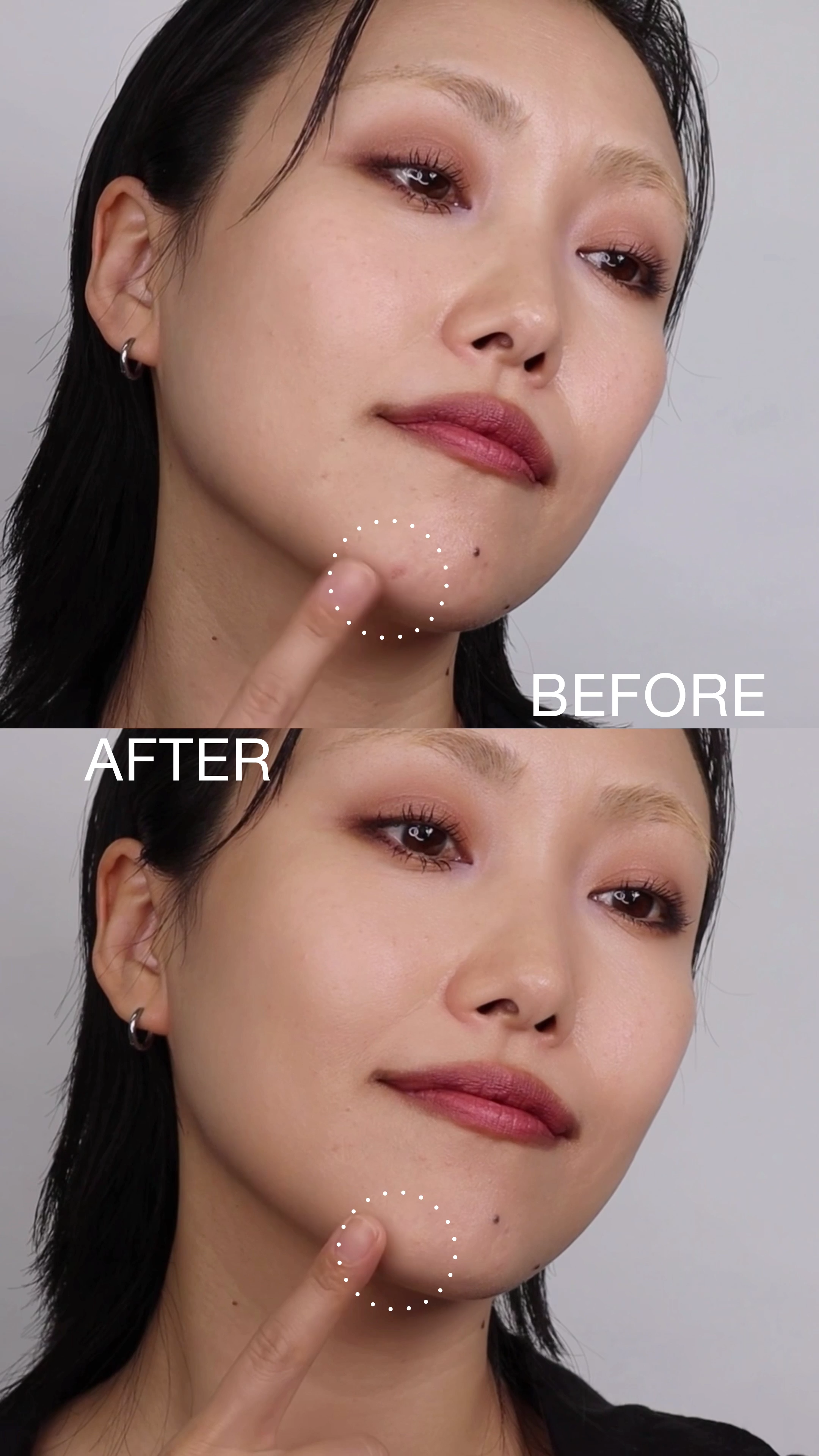 #270S ミニ ラウンド スラント ブラシ/M・A・C/メイクブラシを使ったクチコミ（1枚目）