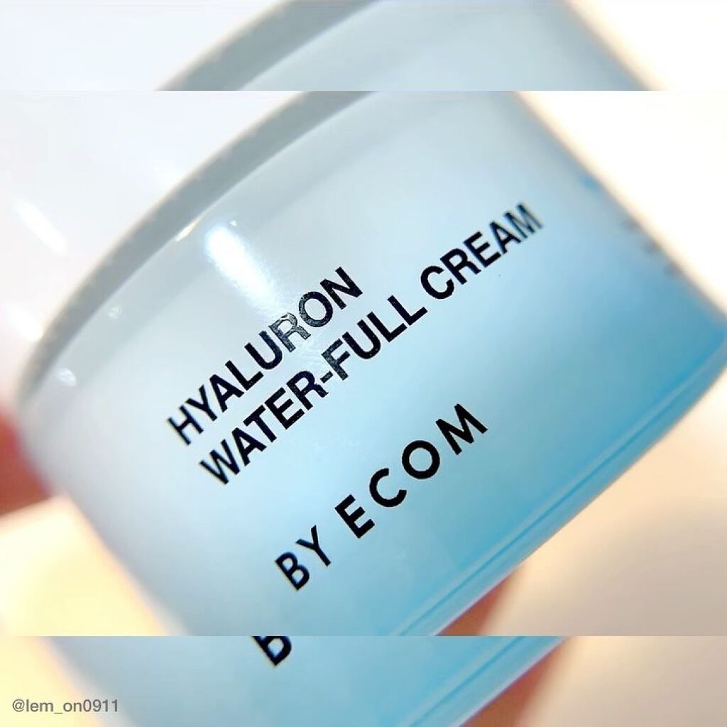 ヒアルロンウォーターフルクリーム/BY ECOM/フェイスクリームの動画クチコミ1つ目