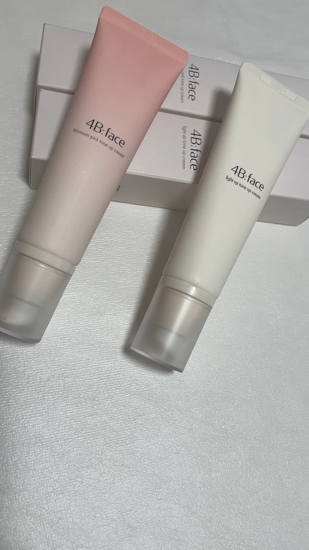 ブロッサムピンクトーンアップ*クリーム/4B:face/化粧下地の動画クチコミ2つ目