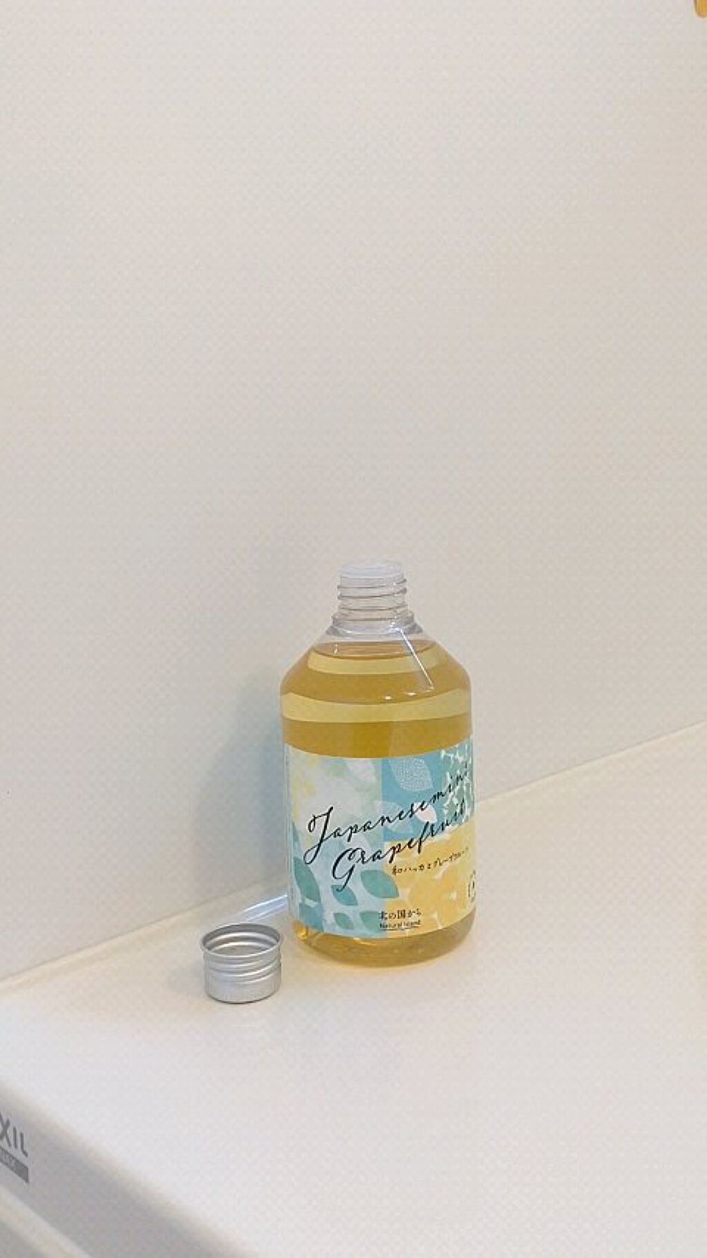 アロマバスエッセンス 和ハッカとグレープフルーツ/ナチュラルアイランド/保湿系入浴剤を使ったクチコミ（1枚目）