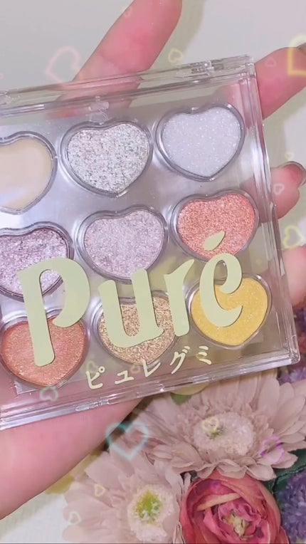 ピュレグミ きゅんときらめくラメ&グリッターコスメパレット BOOK/宝島社/アイシャドウパレットの人気ショート動画