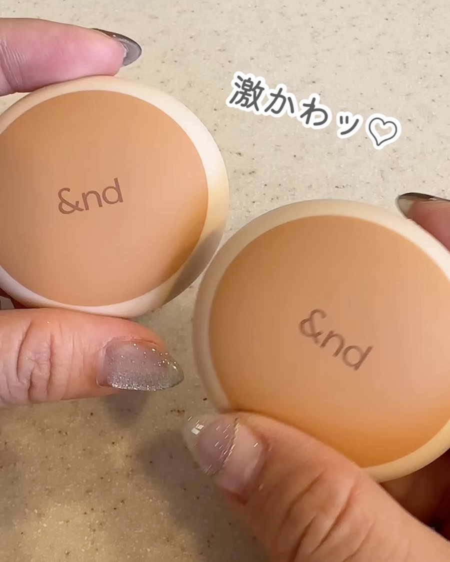 どら焼きリップ＆チーク/&nd by rom&nd/マルチパレットを使ったクチコミ（2枚目）