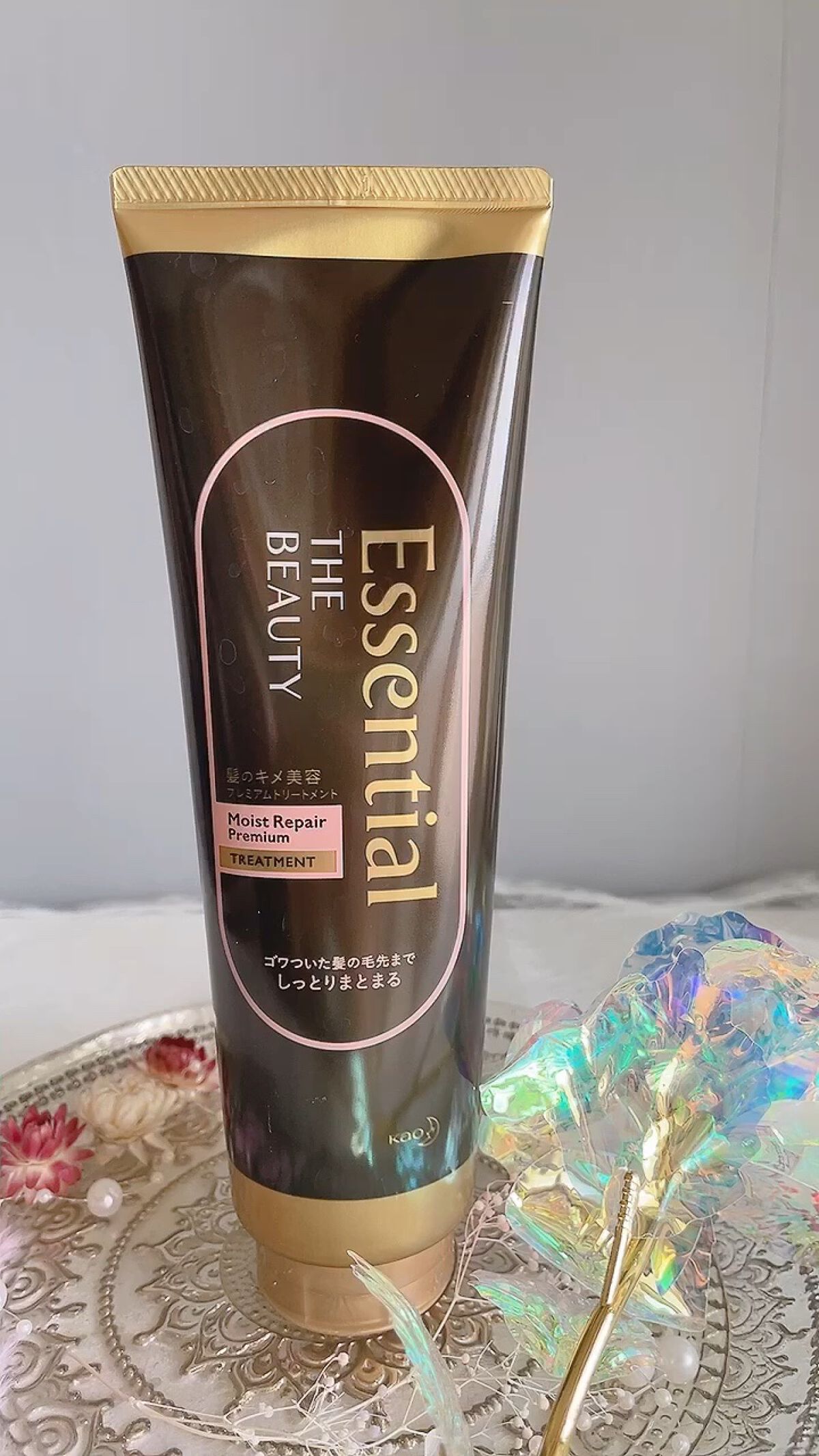 THE BEAUTY 髪のキメ美容プレミアムトリートメント＜モイストリペアプレミアム＞/エッセンシャル/洗い流すヘアトリートメントの人気ショート動画