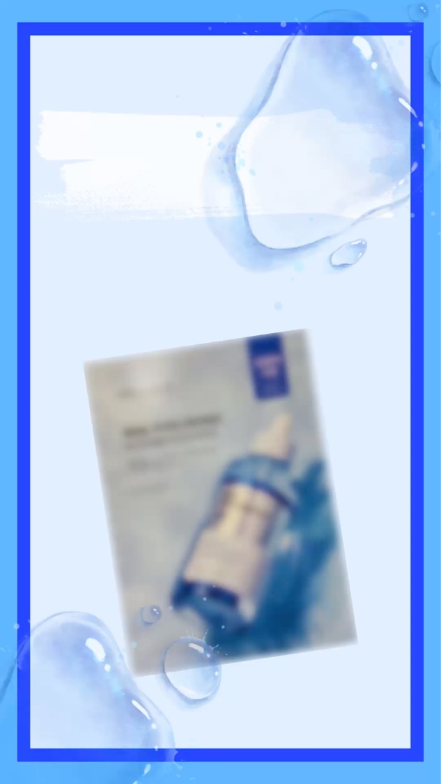 ウェラージュ リアルヒアルロニックブルーアンプルマスク/Wellage/シートマスク・パックを使ったクチコミ（1枚目）