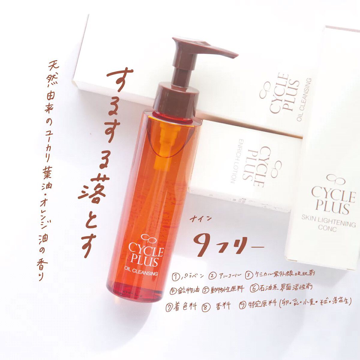 オイルクレンジング/サイクルプラス/オイルクレンジングの動画クチコミ1つ目