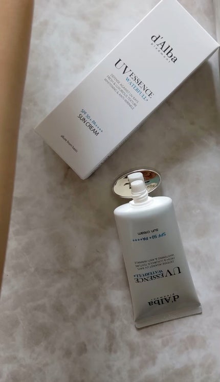 ダルバ ウォータフル エッセンス サンクリーム/ダルバ/日焼け止めクリームの人気ショート動画