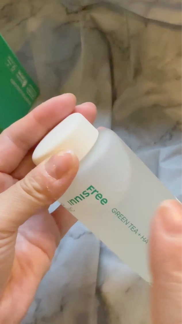 グリーンティー　ヒアルロン　スキン/innisfree/化粧水を使ったクチコミ（2枚目）